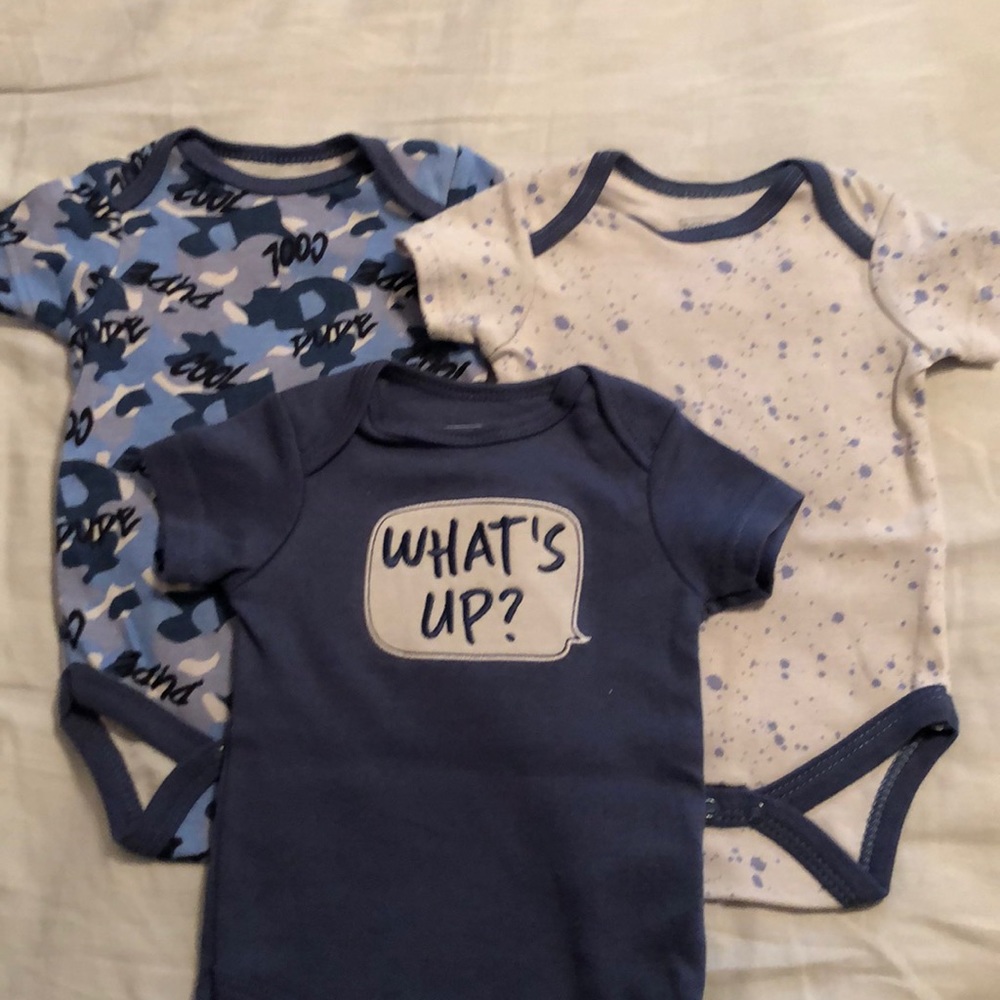 Baby boy 3 pack onesie